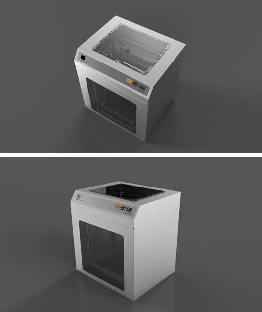 3D 프린팅 전문 제조기업 이조(대표 조성진)가 한글이 지원되는 터치스크린 저소음 저진동 3D 프린터 'BONBOT I500'을 출시했다고 6일 밝혔다. BONBOT I500는 대형 3D 프린터로서 FDM 출력방식으로 500×500×500(mm)까지 출력이 가능하다. 이조 제공